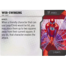 Tarjeta de Heroclix One Shot - Web-Swinging OS003