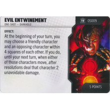 Tarjeta de Heroclix One Shot - Evil Entwinement OS009