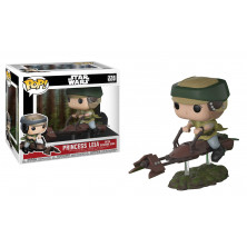 Figura Funko Pop! Princesa Leia con Speeder Bike