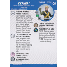 Tarjeta de Heroclix - Cypher Team Up 006.01