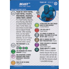 Tarjeta de Heroclix - Beast Team Up 009.02