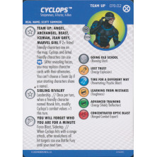 Tarjeta de Heroclix - Cyclops Team Up 019.02