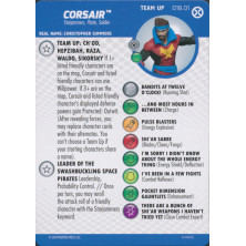 Tarjeta de Heroclix - Corsair Team Up 018.01