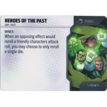 Tarjeta de Heroclix One Shot - Heroes of the Past OS003