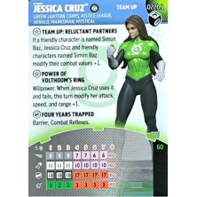Tarjeta de Heroclix - Jessica Cruz Team up 022b.1