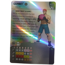 Tarjeta de Heroclix - Gambit A013