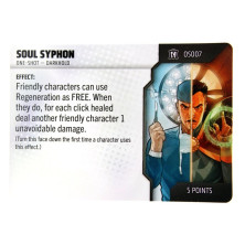 Tarjeta de Heroclix One Shot - Soul Syphon OS007