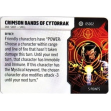 Tarjeta de Heroclix One Shot - Crimson bands of Cytorrak OS002