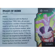 Tarjeta de Heroclix One Shot - Images of Ikonn OS006