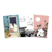 Set de 3 mini-cuadernos Moomins
