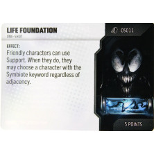 Tarjeta de Heroclix One Shot - Live foundation OS011