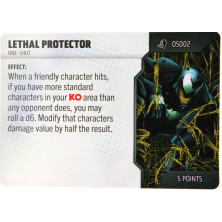 Tarjeta de Heroclix One Shot - Lethal Protector OS002