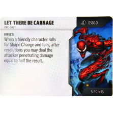 Tarjeta de Heroclix One Shot - Let there be carnage OS010