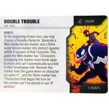 Tarjeta de Heroclix One Shot - Double Trouble OS009
