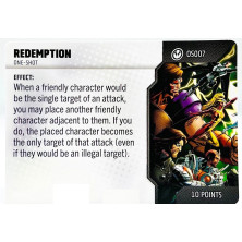 Tarjeta de Heroclix One Shot - Redemption OS007