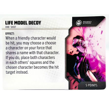 Tarjeta de Heroclix One Shot - Life Model Decoy OS002