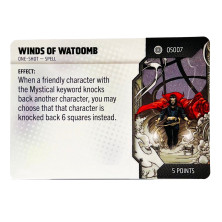 Tarjeta de Heroclix One Shot - Winds of Watoomb OS007