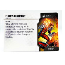 Tarjeta de Heroclix One Shot - Fixer's Blueprint OS010