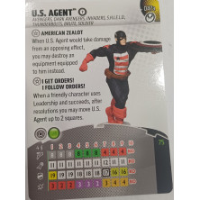 Figura de Heroclix - U.S. Agent 047a