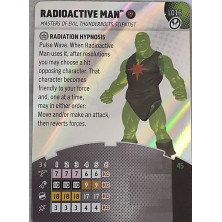 Tarjeta de Heroclix - Radioactive Man L016