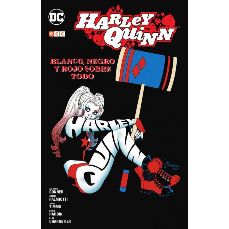 Cómic - Harley Quinn: Blanco, negro y rojo sobre todo