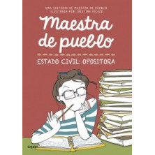 Cómic - Maestra de pueblo - Estado civil opositora