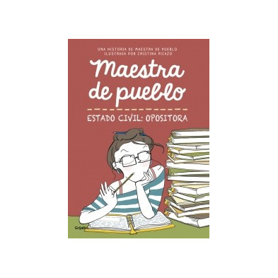 Cómic - Maestra de pueblo - Estado civil opositora
