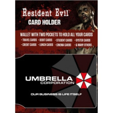 Tarjetero Resident Evil Corporación Umbrella
