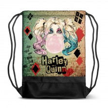 Bolsa tipo saco con diseño de Harley Quinn