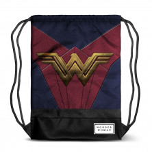 Bolsa tipo saco con diseño de Wonder Woman