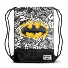 Bolsa tipo saco con diseño de Logo Batman