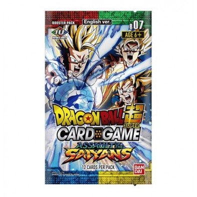 Sobre de cartas Dragon Ball Super TCG Assault of the Saiyans - Inglés