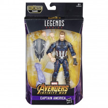 Figura de Capitán América - Marvel Legends Series Avengers