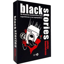 Juego de cartas - Black Stories - Superhéroes