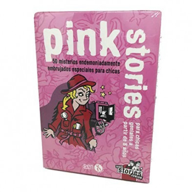 Juego de cartas - Pink Stories (Black Stories Junior)