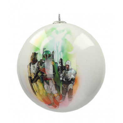 Bola para árbol de Navidad - Bounty Hunters - Star Wars