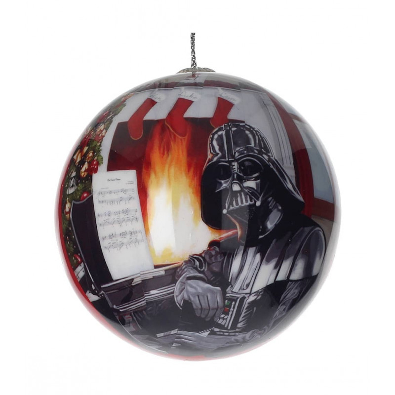 Bola para árbol de Navidad - Darth Vader piano - Star Wars
