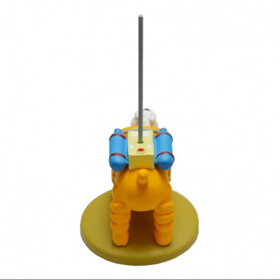 Figura resina de Milú - Objetivo luna