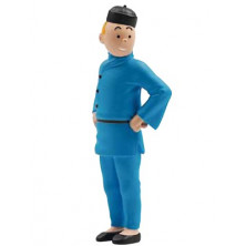 Figura PVC de Tintín - Loto azul