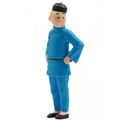 Figura PVC de Tintín - Loto azul