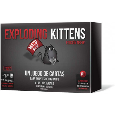 Juego de cartas - Exploding Kittens (Adultos) Juego de cartas - Exploding Kittens (Adultos)