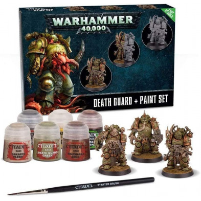 Death Guard + Paint Set (Warhammer 40000) Death Guard + Paint Set (Warhammer 40000)