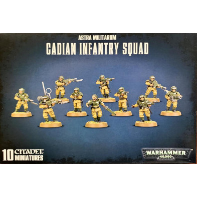 Cadian Infantry Squad - Astra Militarum (Warhammer 40,000)