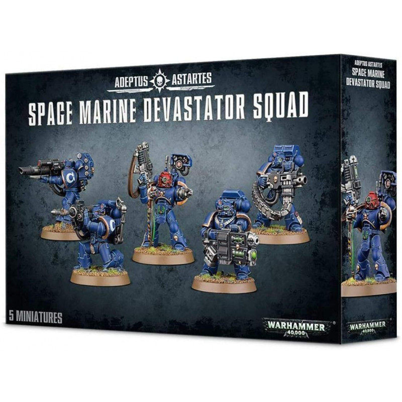 Space Marine Devastator Squad - Adeptus Startes (Warhammer 40,000)