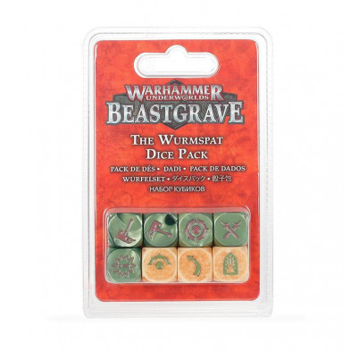 Set de dados - Despojos de Gusano - Warhammer Underwolds: Beastgrave