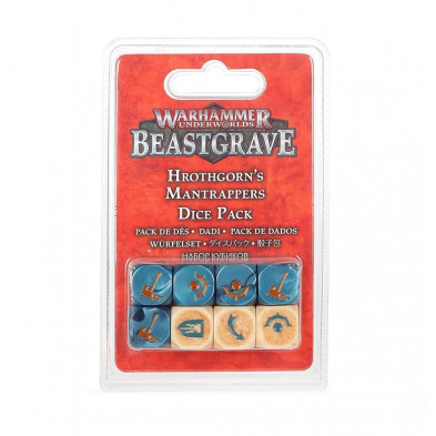 Set de dados - Tramperos de Hrothgorn - Warhammer Underworlds: Beastgrave Set de dados - Tramperos de Hrothgorn - Warhammer Underworlds: Beastgrave