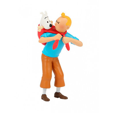 Figura de PVC - Tintín llevando a Milú Figura de PVC - Tintín llevando a Milú