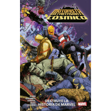 Cómic - Motorista Fantasma Cósmico: Destruye la historia de Marvel