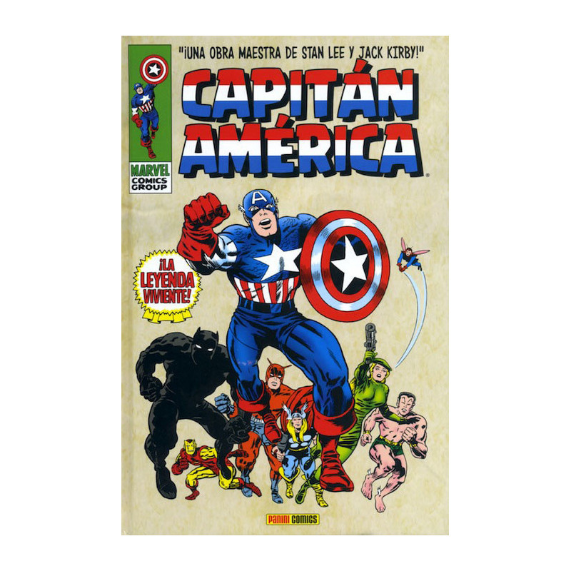 Cómic - Capitán América 01: La Leyenda Viviente