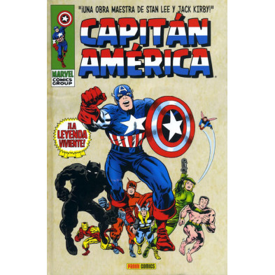 Cómic - Capitán América 01: La Leyenda Viviente